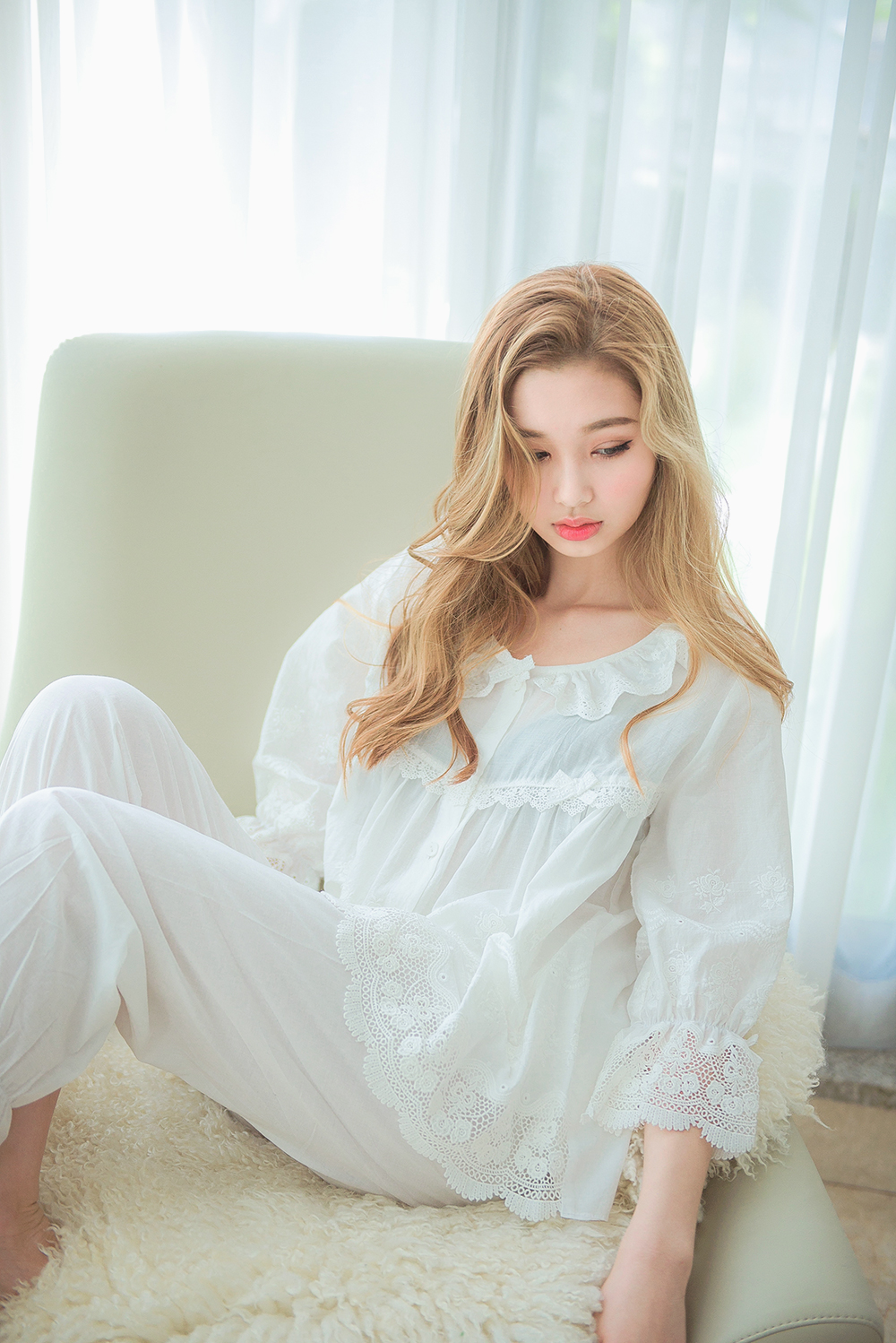 The new princess, long-sleeved two-piece pajamas s