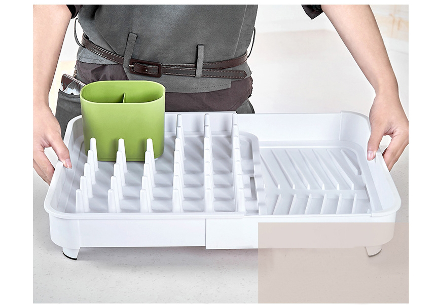 Folding single-stage tableware Drying table Drain 