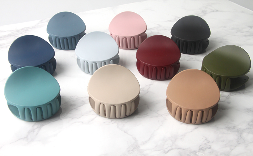 New Matte Color Round Tongue Pin Up Hair Owl Hair 