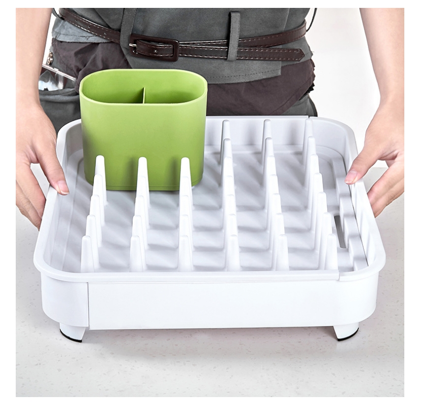 Folding single-stage tableware Drying table Drain 