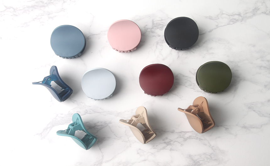 New Matte Color Round Tongue Pin Up Hair Owl Hair 