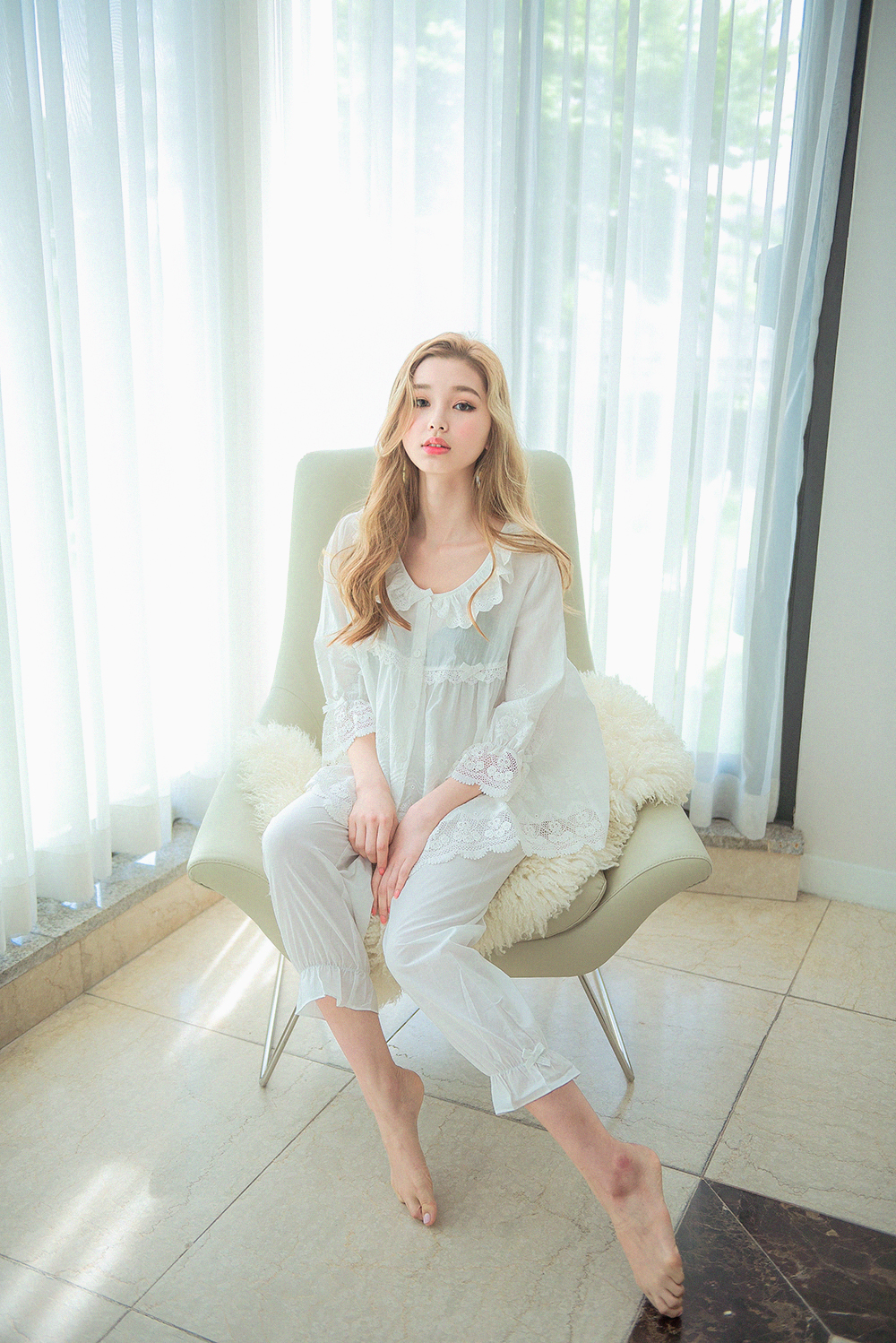 The new princess, long-sleeved two-piece pajamas s
