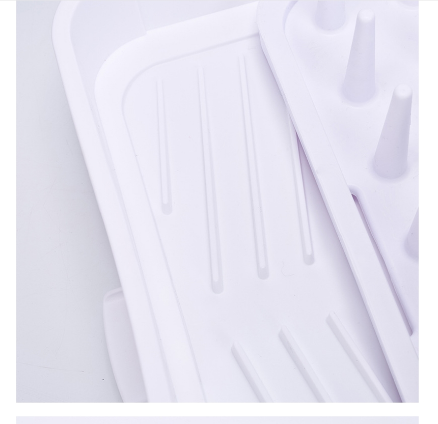 Folding single-stage tableware Drying table Drain 