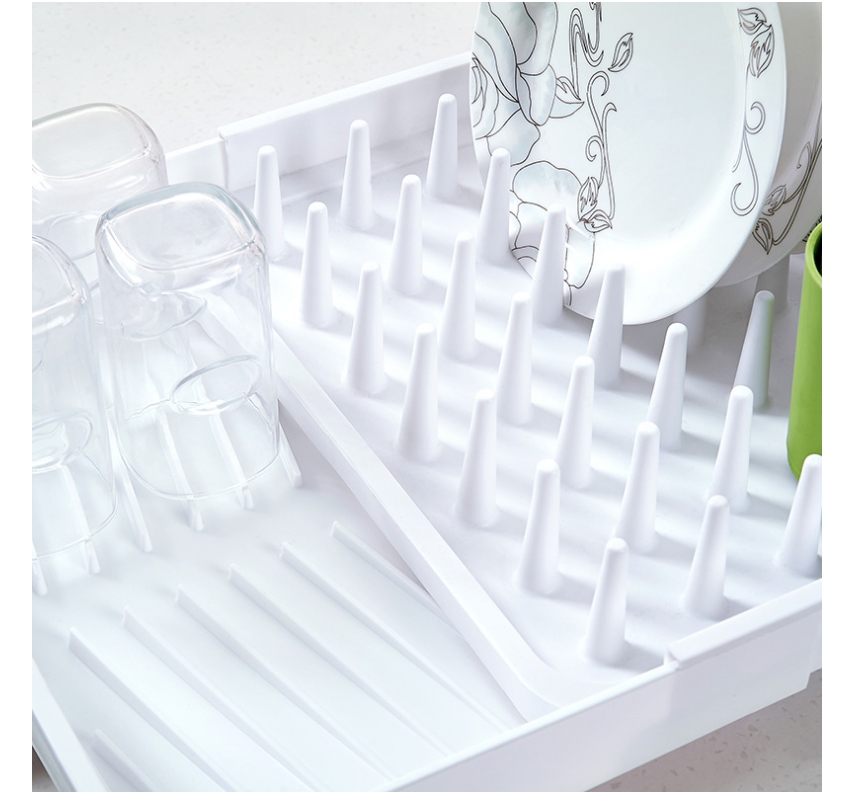 Folding single-stage tableware Drying table Drain 