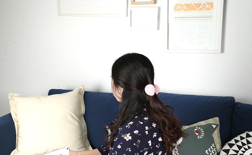 New Matte Color Round Tongue Pin Up Hair Owl Hair 