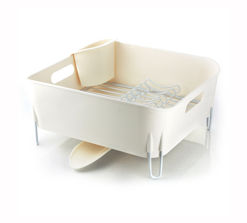 Folding single-stage tableware Drying table Drain 