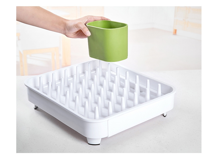 Folding single-stage tableware Drying table Drain 