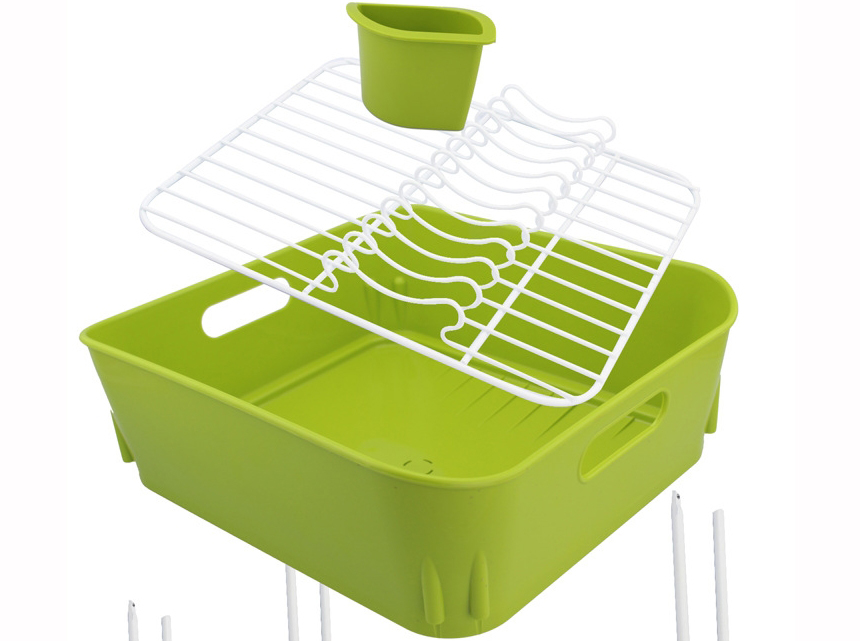 Folding single-stage tableware Drying table Drain 