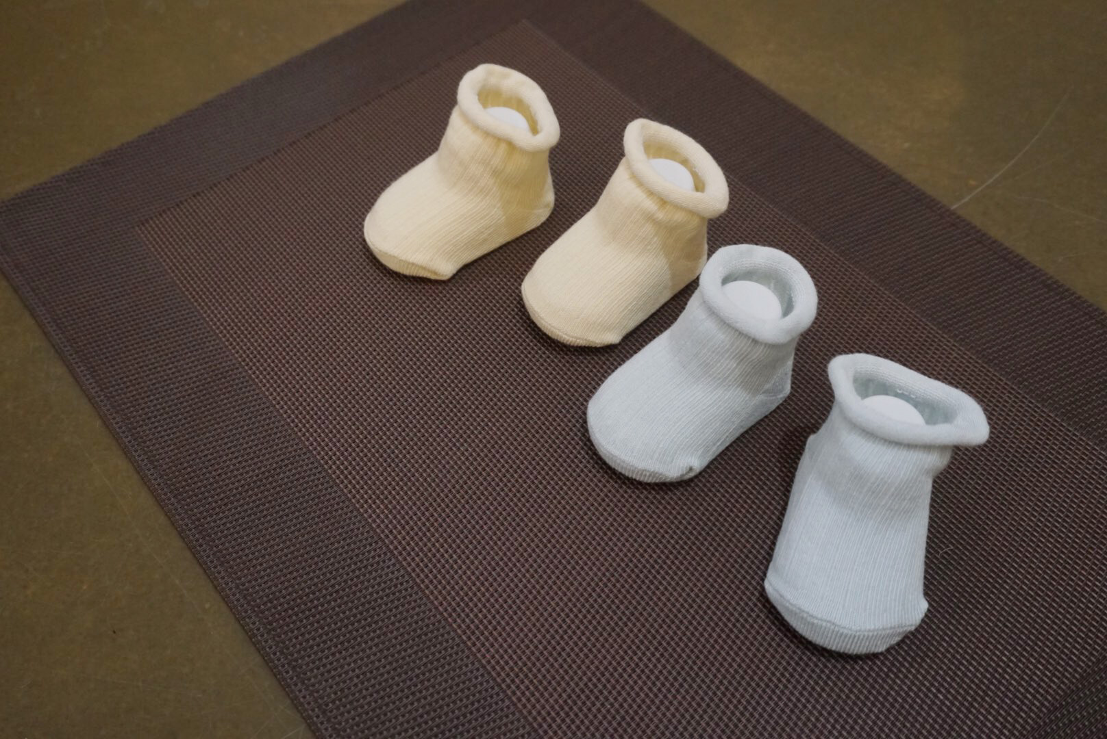 Baby Organic Cotton Swivel Goliath Socks Set 2 Pairs set Newborn Baby