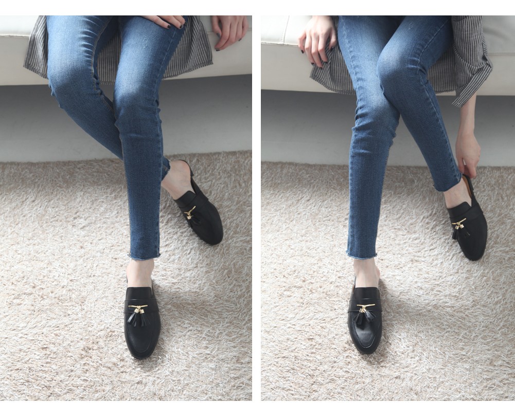 New Metal Tassel Decoration Blower 1.5cm Flat Leat