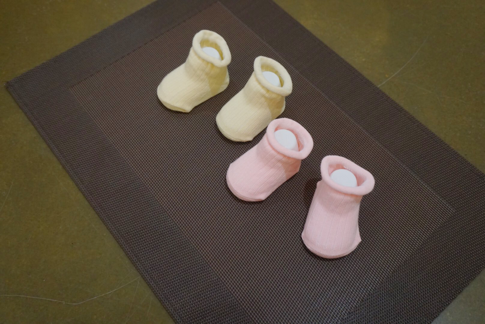 Baby Organic Cotton Swivel Goliath Socks Set 2 Pairs set Newborn Baby