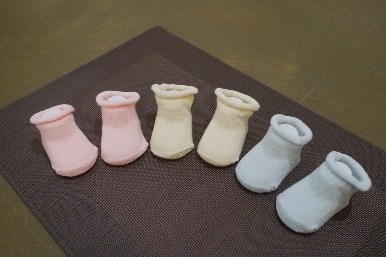 Baby Organic Cotton Swivel Goliath Socks Set 2 Pairs set Newborn Baby