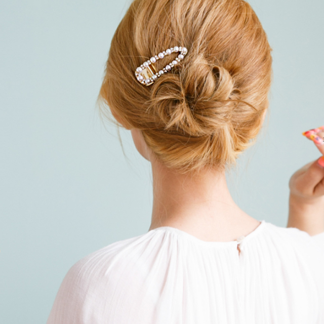 Mini tongs pin point pin bangs fixed hairpin metal