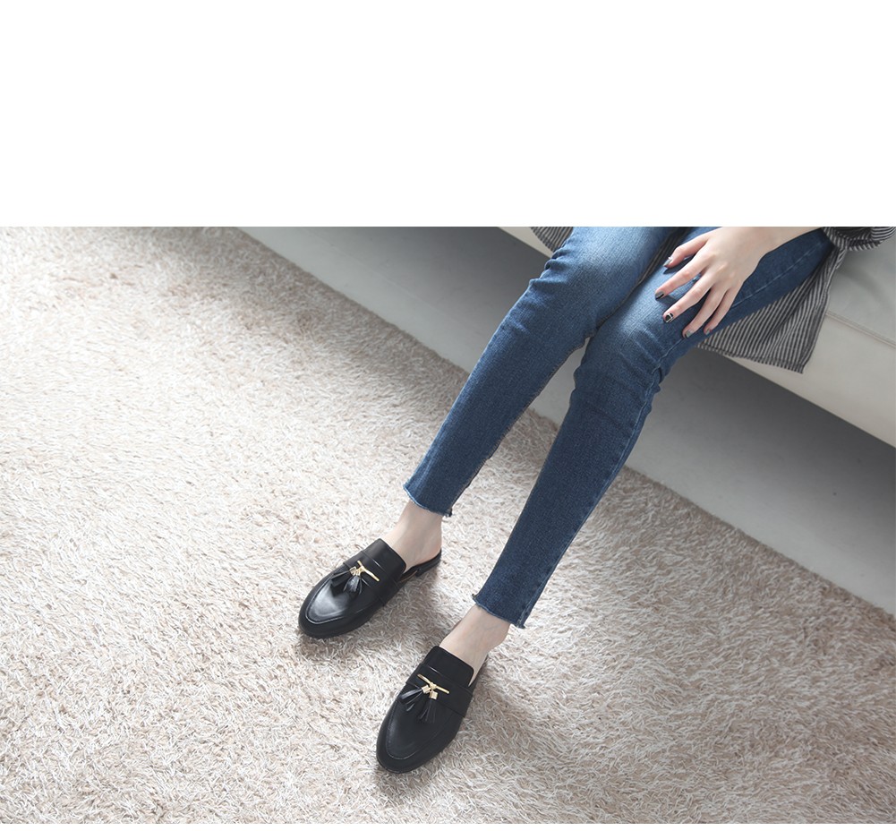 New Metal Tassel Decoration Blower 1.5cm Flat Leat