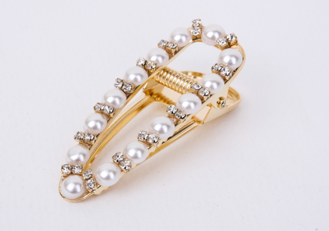 Mini tongs pin point pin bangs fixed hairpin metal