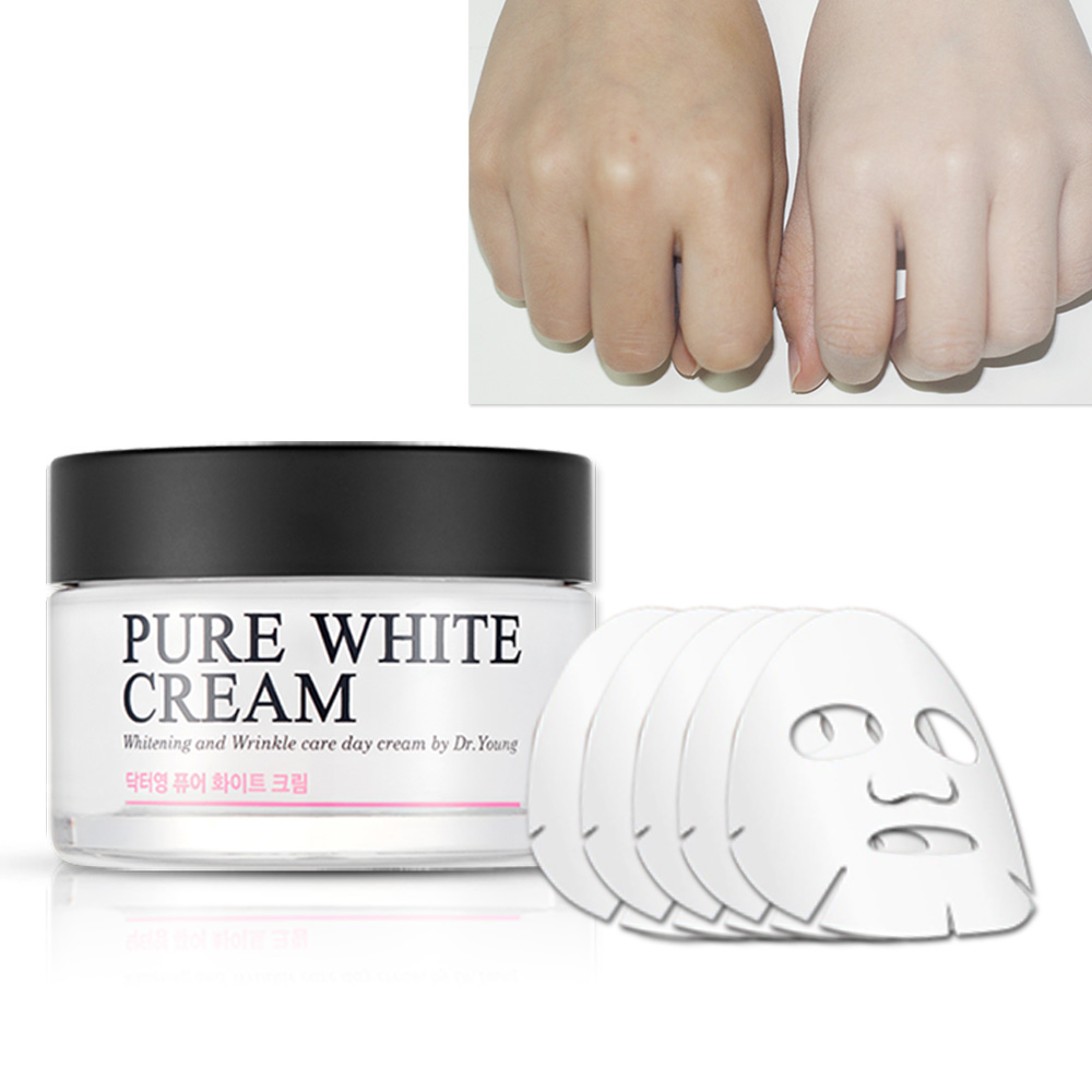 New Dr. Young Pure White Toning Whitening Cream 50