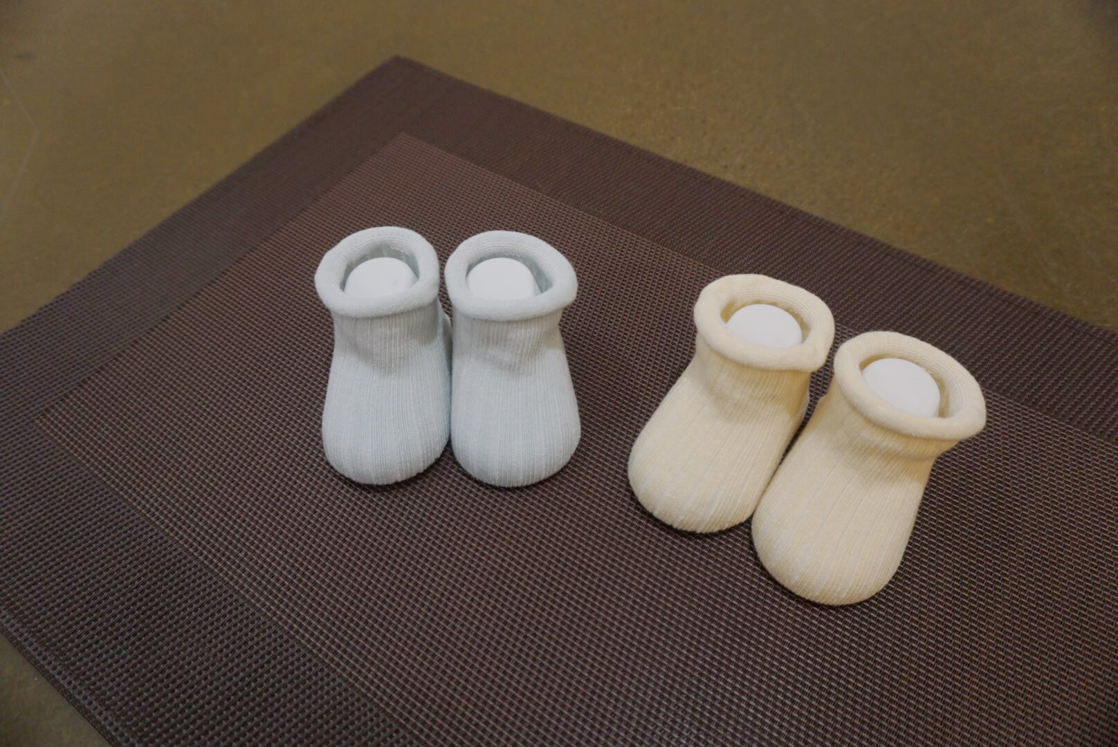 Baby Organic Cotton Swivel Goliath Socks Set 2 Pairs set Newborn Baby