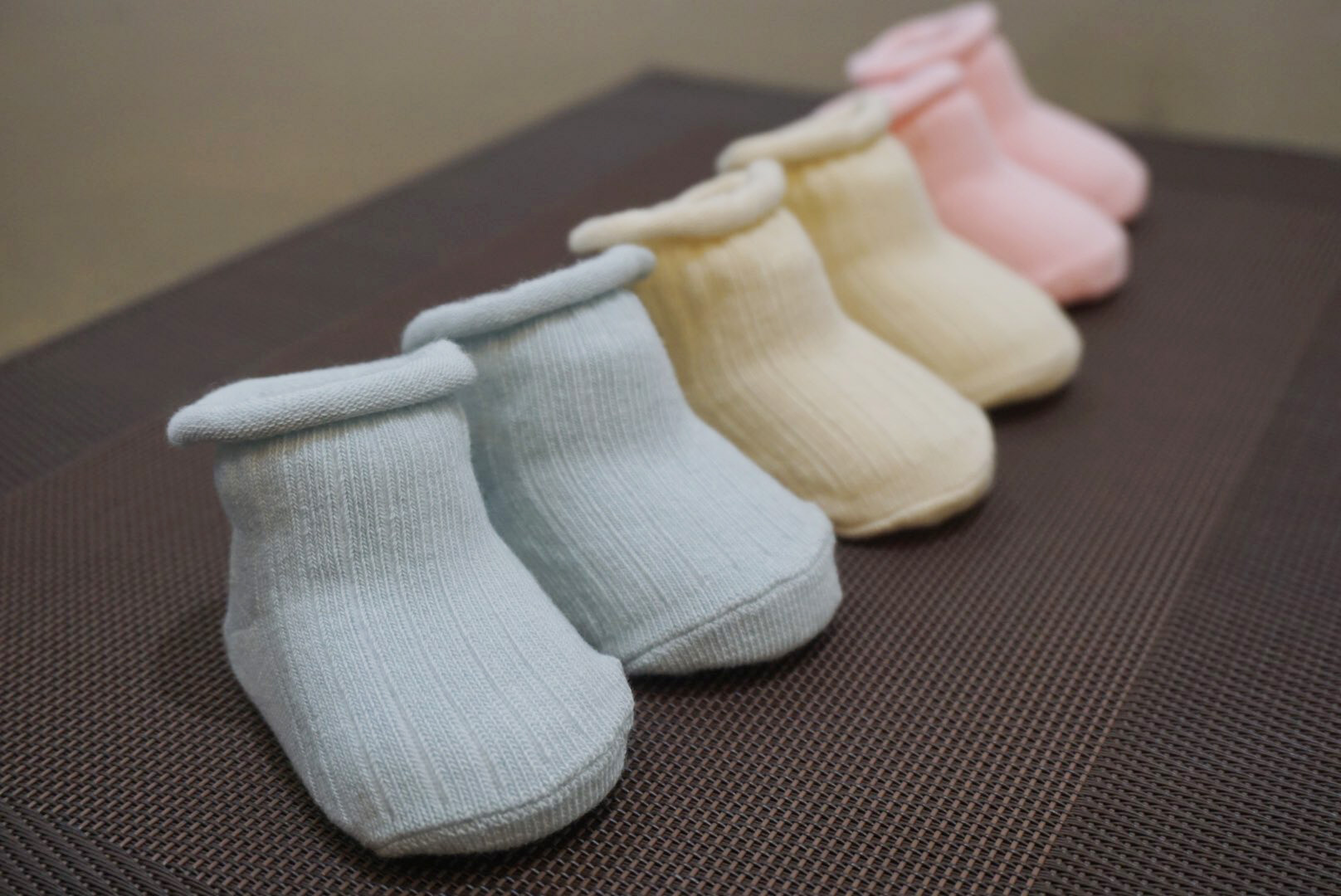 Baby Organic Cotton Swivel Goliath Socks Set 2 Pairs set Newborn Baby