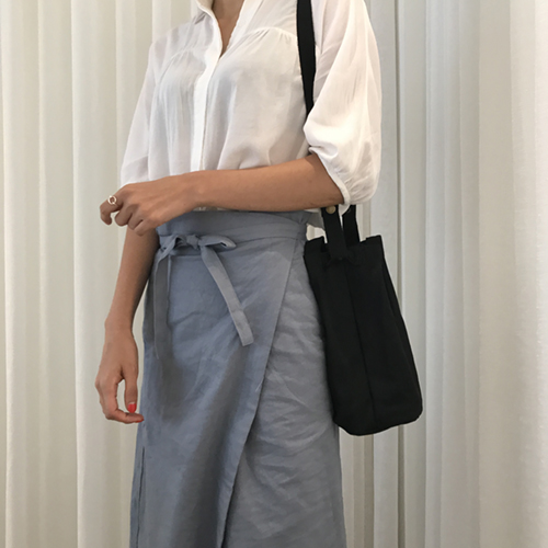 NEW ECO BAG mini eco bag canvas back small black d