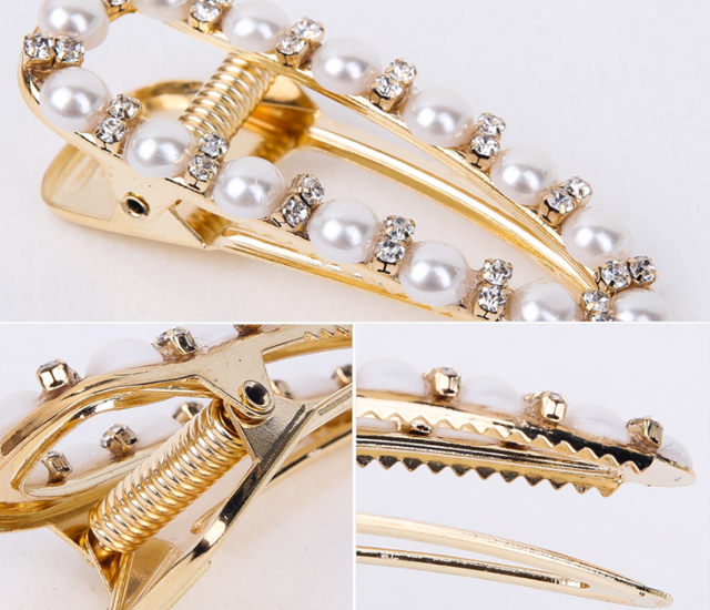 Mini tongs pin point pin bangs fixed hairpin metal