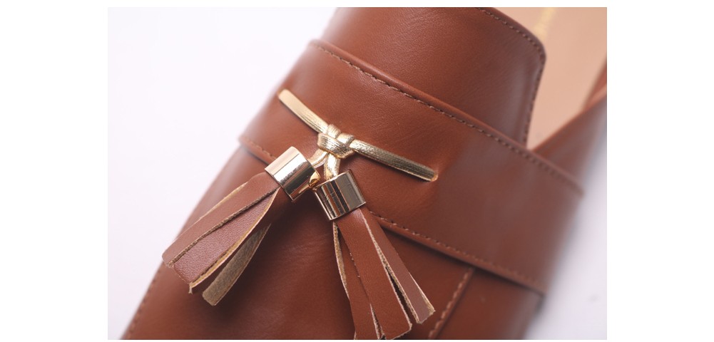 New Metal Tassel Decoration Blower 1.5cm Flat Leat