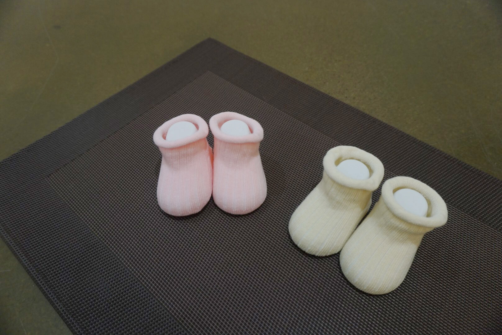 Baby Organic Cotton Swivel Goliath Socks Set 2 Pairs set Newborn Baby