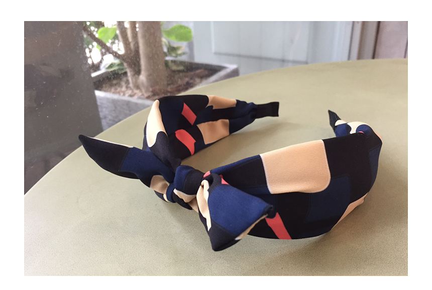 New Stripe Wide Single Hair Ribbon Bandana Hair Ba