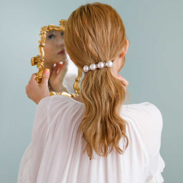 New Venus Pearl Hairpin Metal Hairpin Beautiful Go