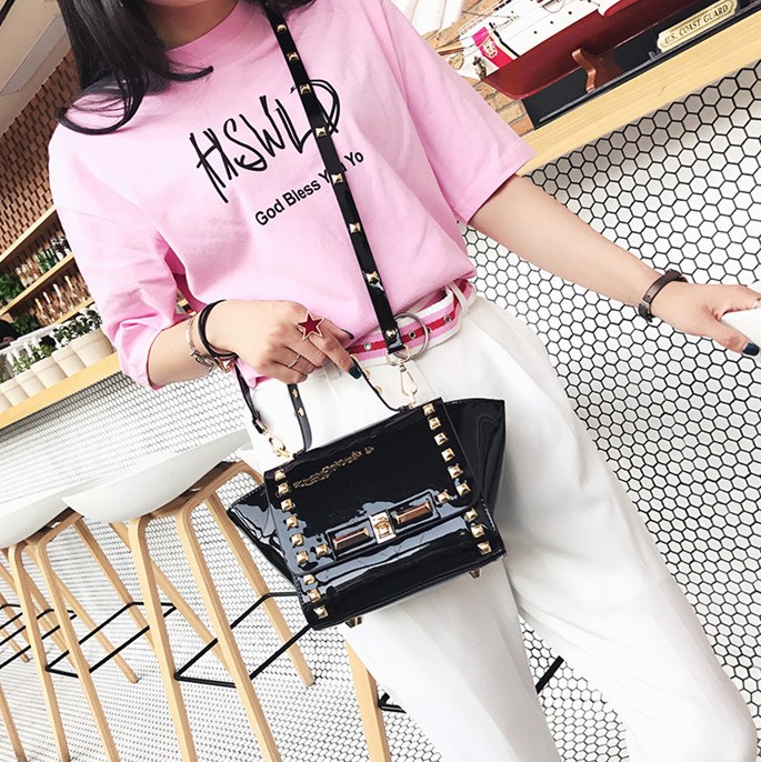 New Stud Mini-Cross Back Women's 20s Casual Bag