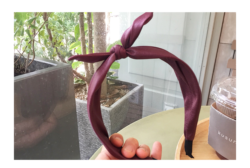 New Stripe Wide Single Hair Ribbon Bandana Hair Ba