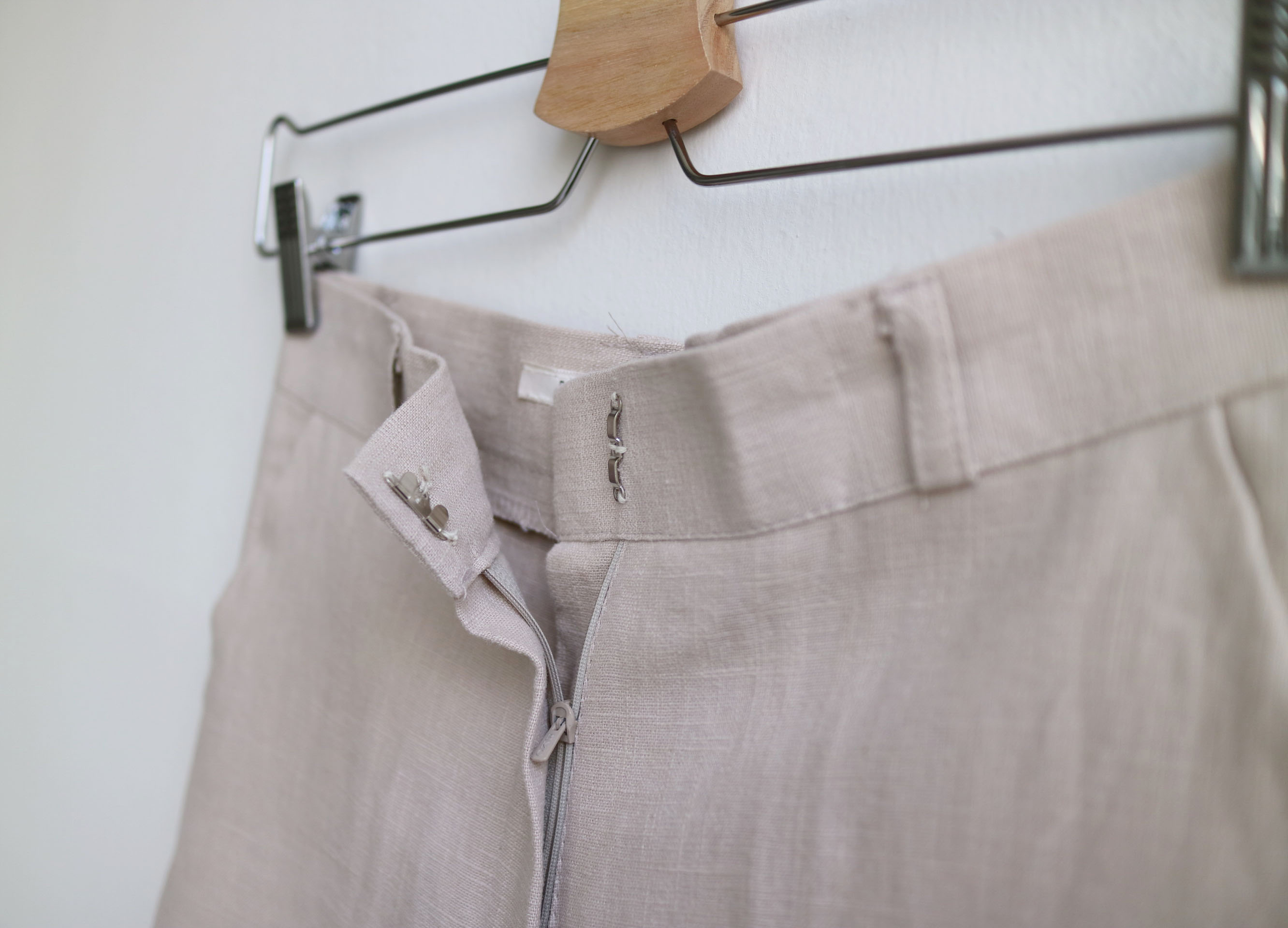 New Women's Pants Women's Wide Linen Slacks 