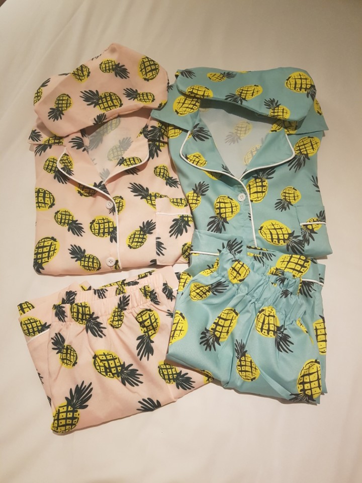New Day Shipping Sweet Pineapple Pajamas Daily Paj