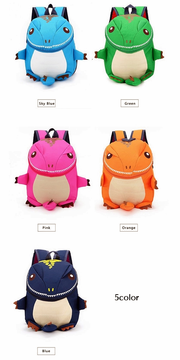 NEW CHILDREN BAG dinosaur style child backpack mod