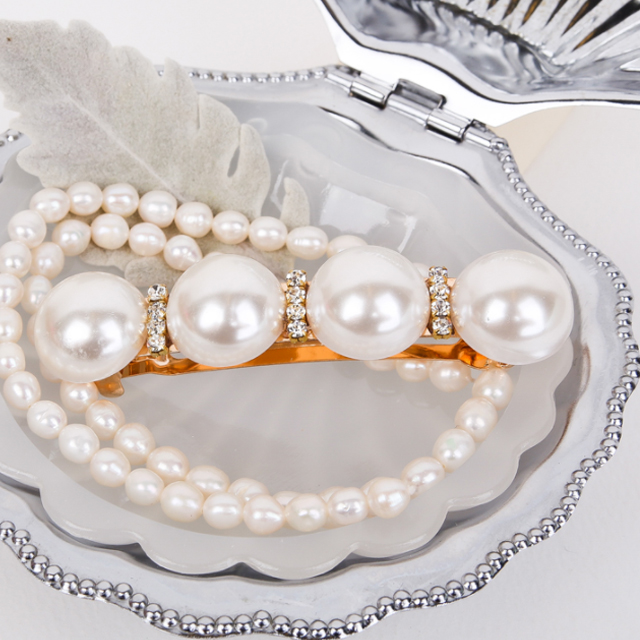 New Venus Pearl Hairpin Metal Hairpin Beautiful Go
