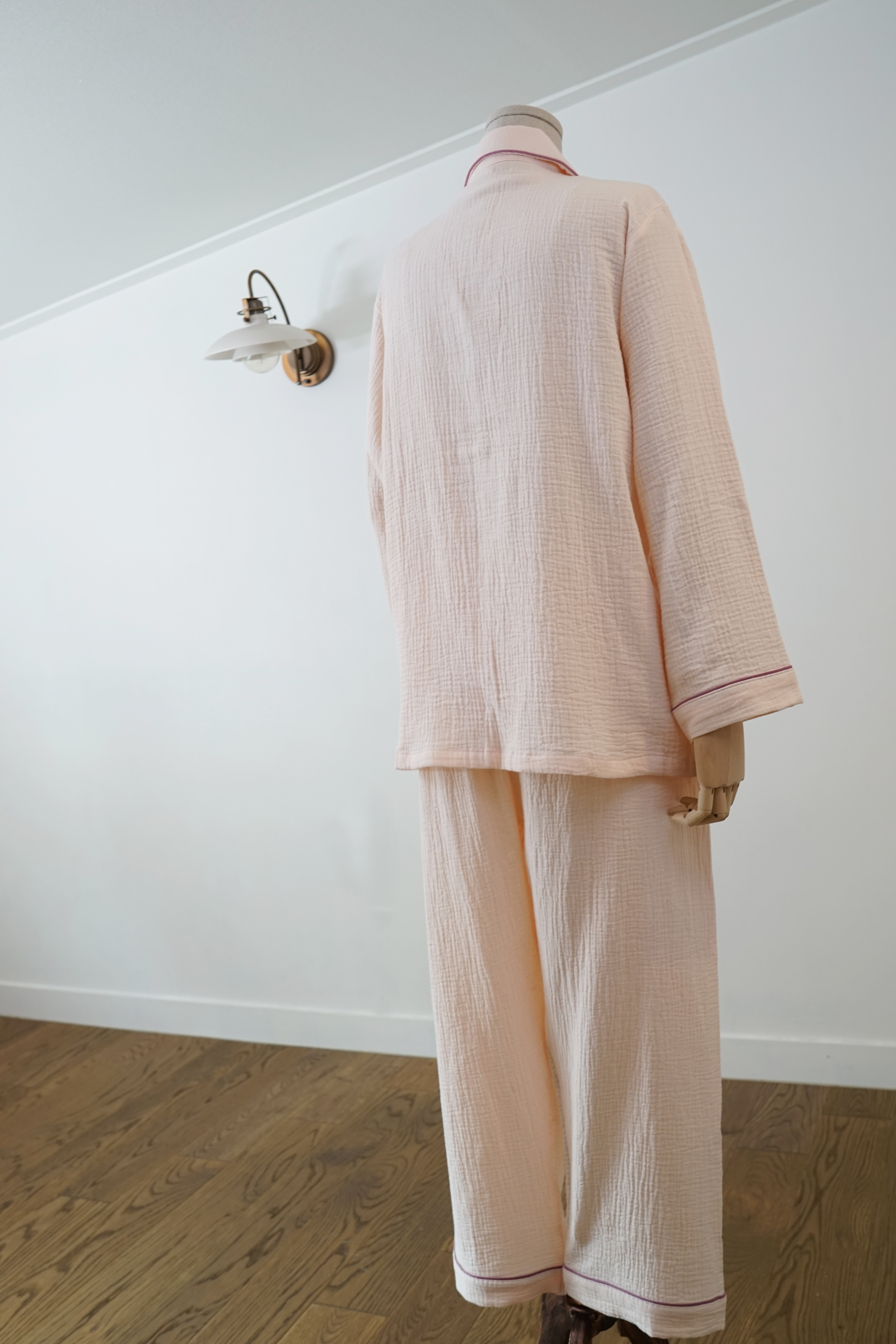 New 2 gauze pajamas _ Pink Homeware set pretty paj