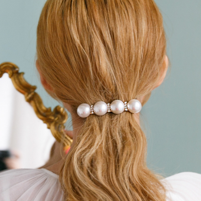 New Venus Pearl Hairpin Metal Hairpin Beautiful Go