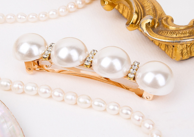 New Venus Pearl Hairpin Metal Hairpin Beautiful Go