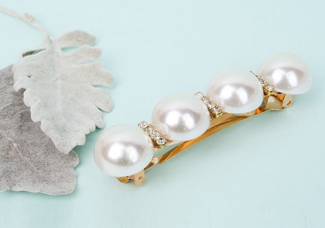 New Venus Pearl Hairpin Metal Hairpin Beautiful Go