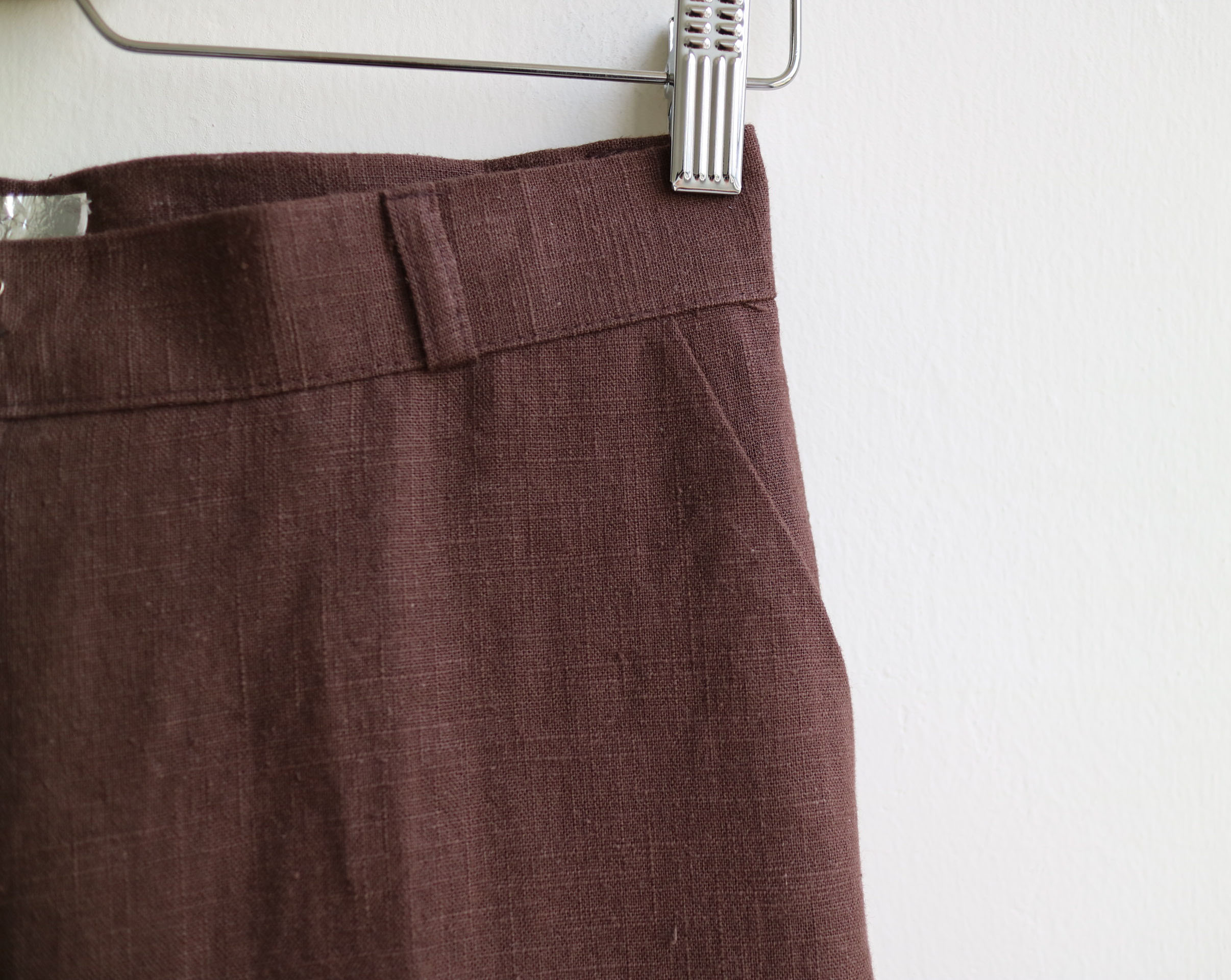 New Women's Pants Women's Wide Linen Slacks 