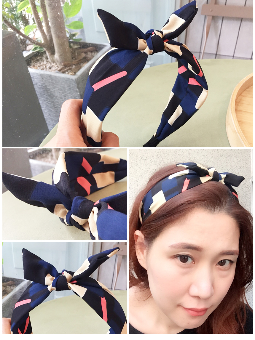 New Stripe Wide Single Hair Ribbon Bandana Hair Ba