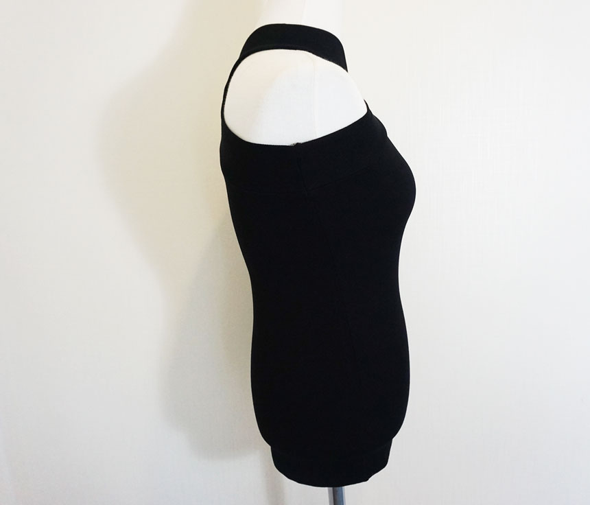 Cross-holter necklace 3color twenties female beaut