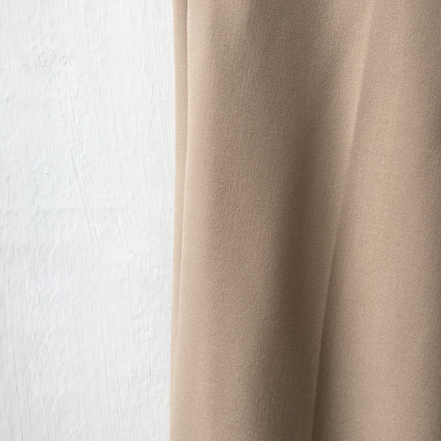 New Women's Pants Slim Semi Boots Cut Slacks Cl