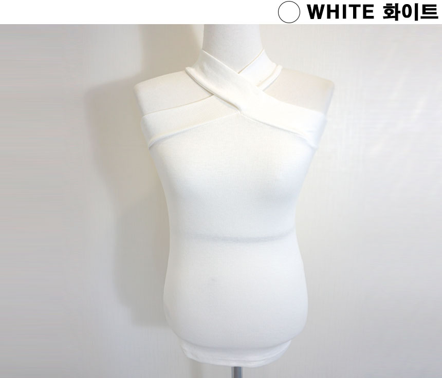 Cross-holter necklace 3color twenties female beaut