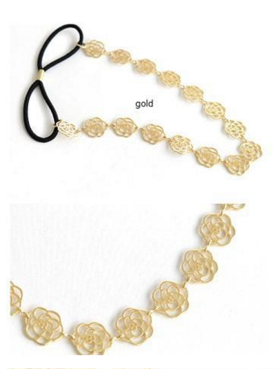 New rose hair band hair accessories belt girlfrien