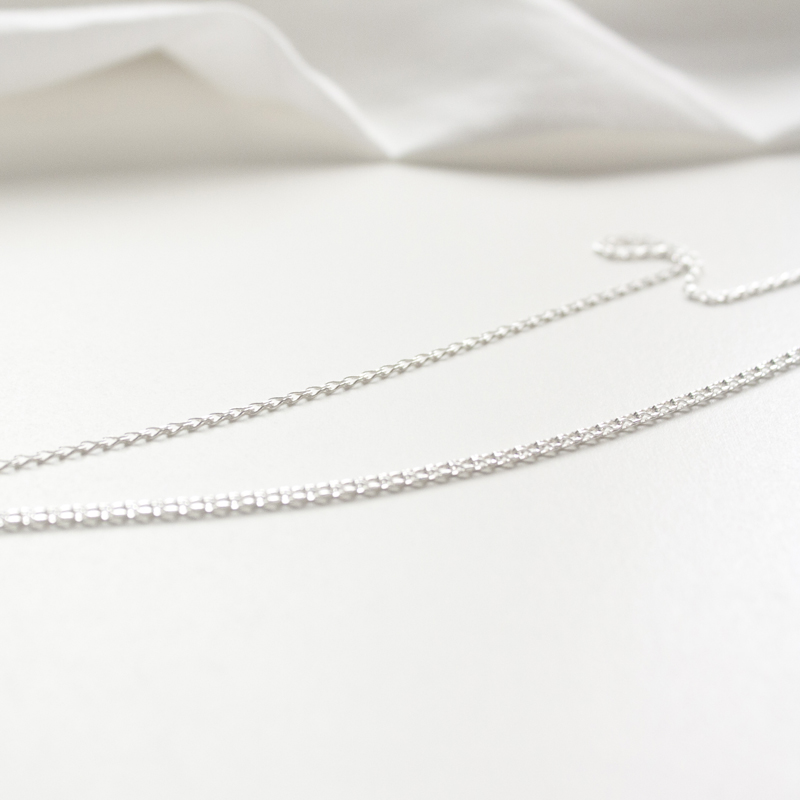 New Amati Cross Chain Bracelet A277B18 Amethyst 30