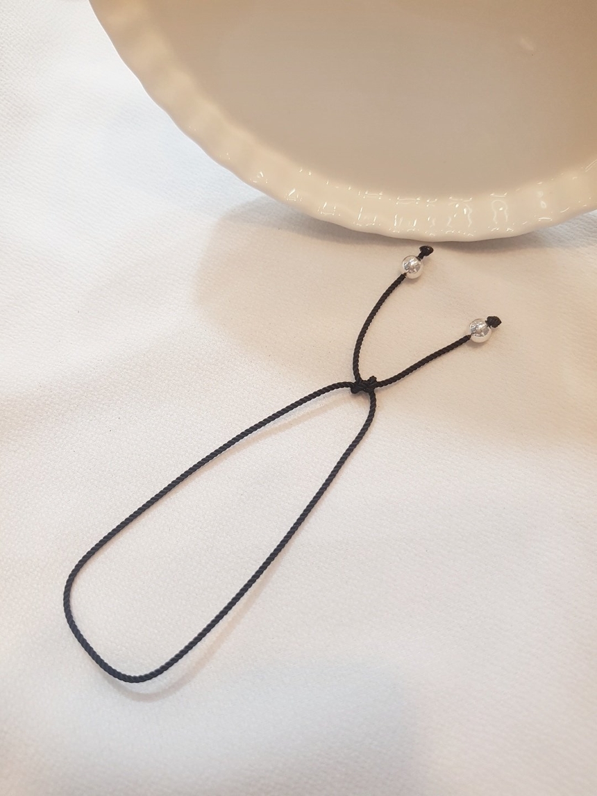 New Handmade silver 925 knot tie bracelet Stylish 