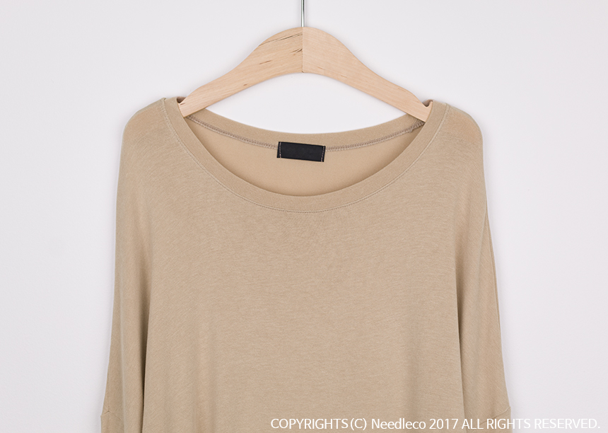 Autumn New Silk Ribbed Tee Rusty T-Shirt Nittai 30
