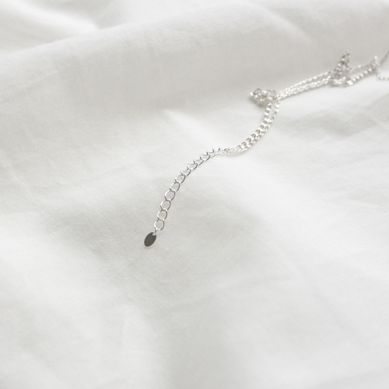 New Amati Cross Chain Bracelet A277B18 Amethyst 30