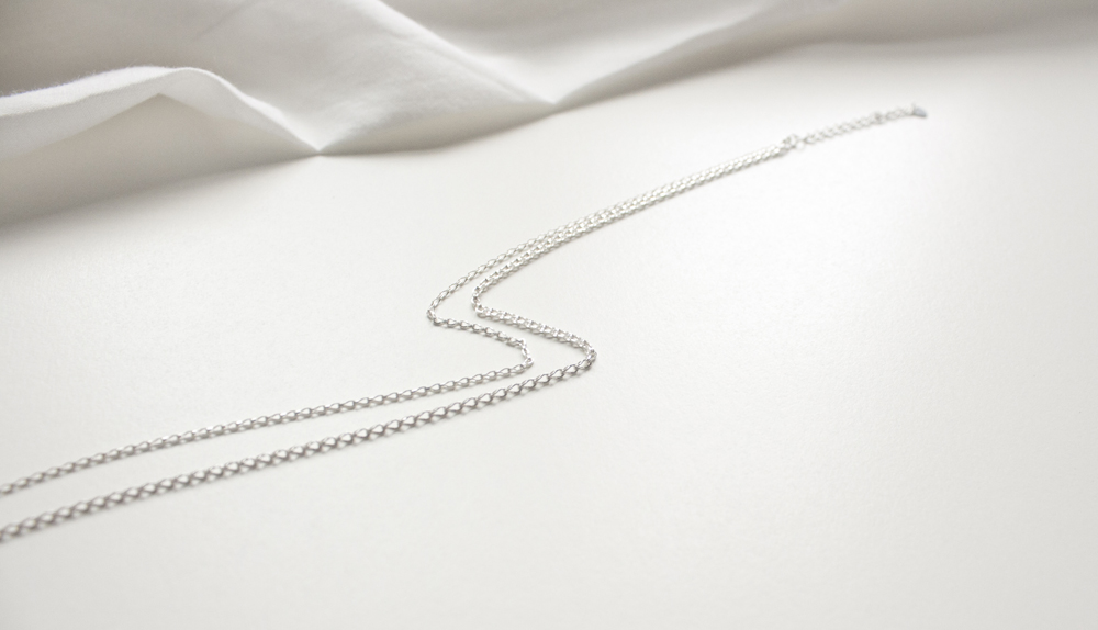 New Amati Cross Chain Bracelet A277B18 Amethyst 30