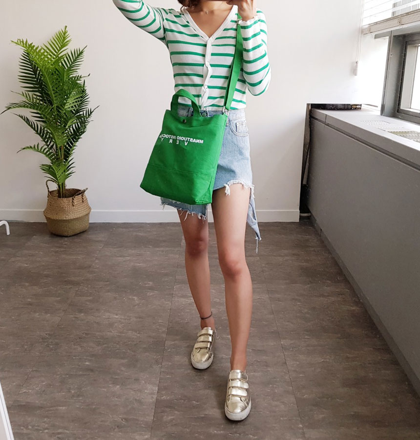 NEW ECO BAG Mini Cross Canvas Eco Bag Tote Cloth B